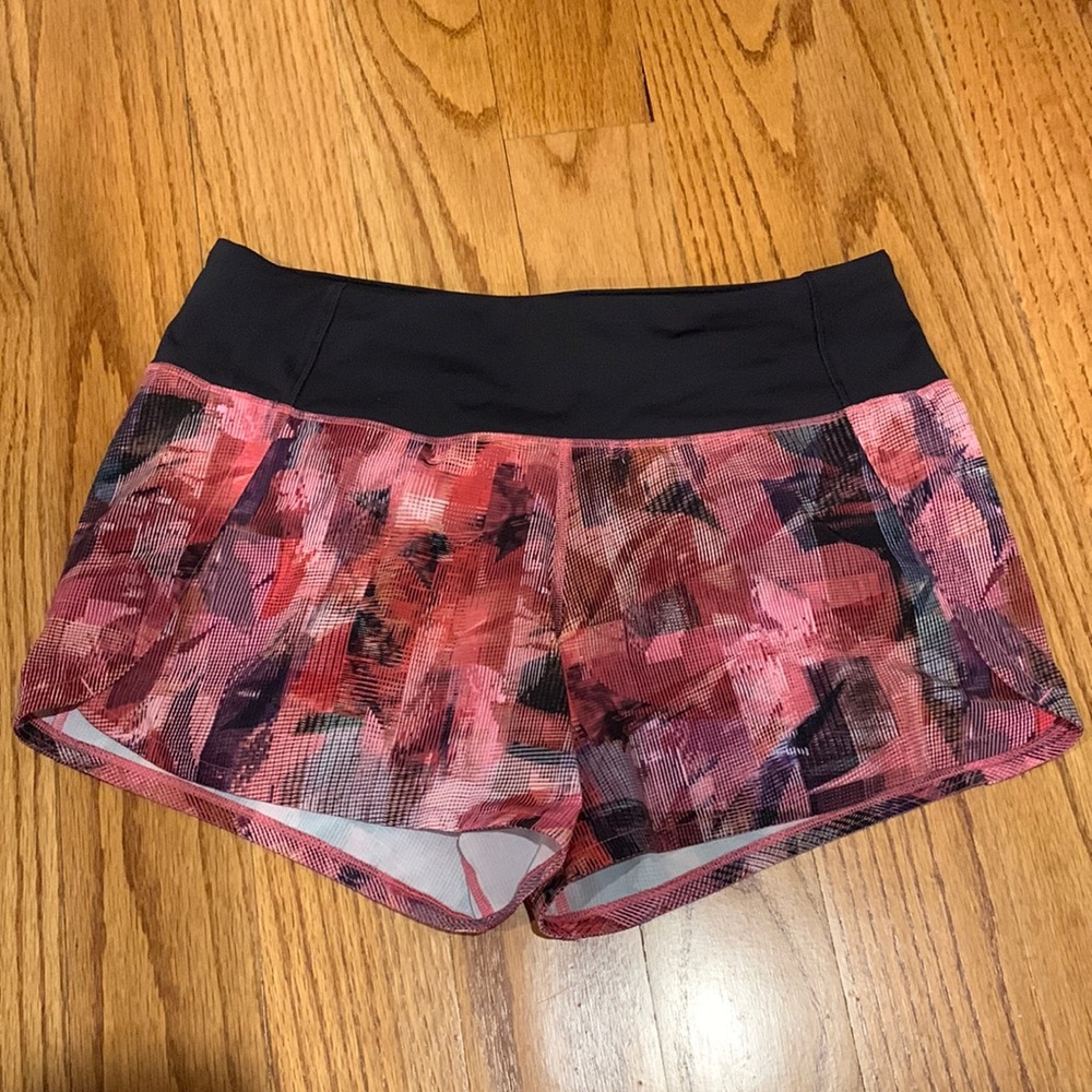Lululemon “Speed Up Low-Rise Lined Short 2.5””.